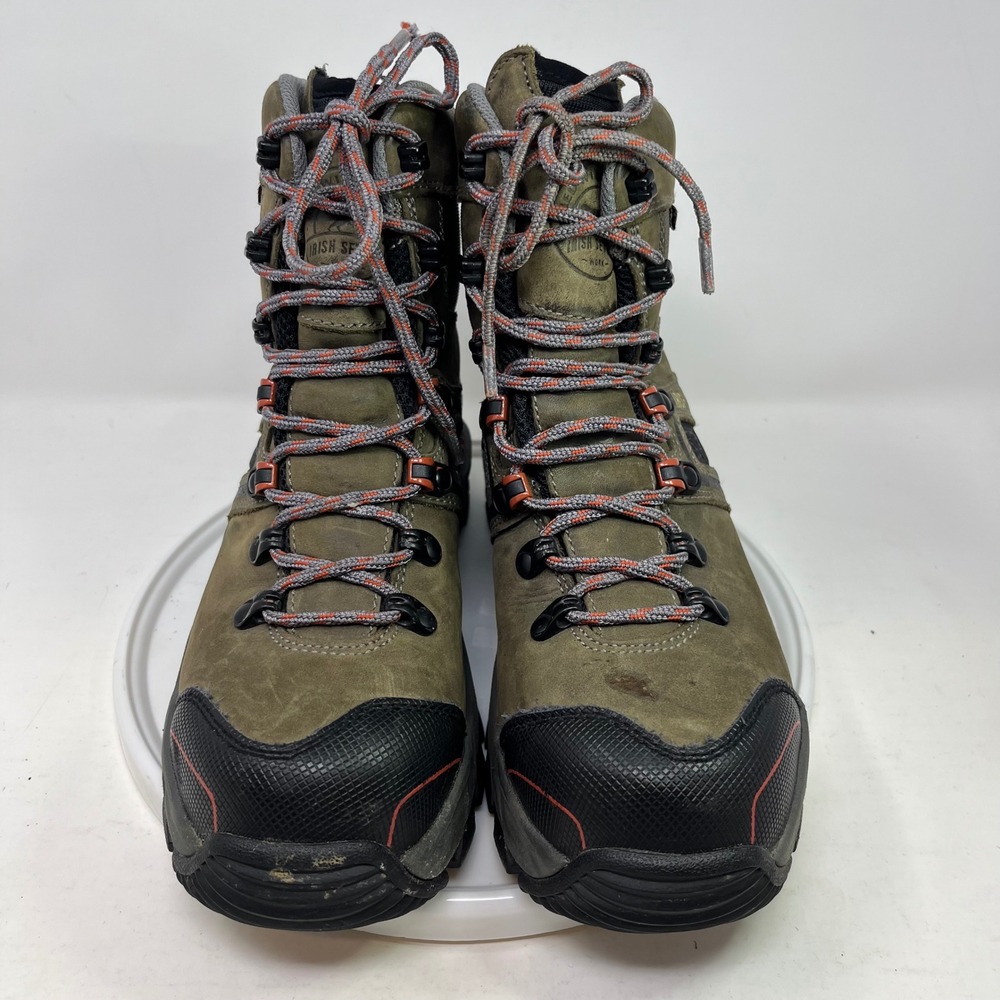 Irish Setter Crosby Women 6 B Waterproof Safety Toe Work Boots 83210 Brown Green